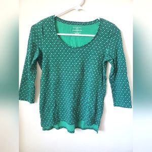Talbots Petites Strech Weekend Tee sz SP